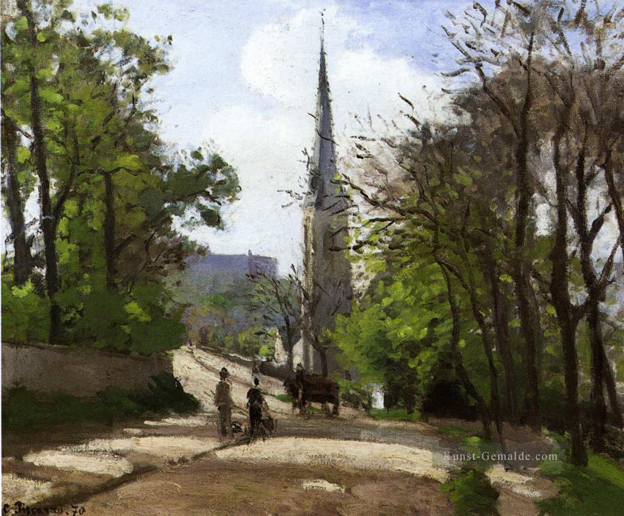 Stephanskirche niedriger Norwood 1870 Camille Pissarro Ölgemälde